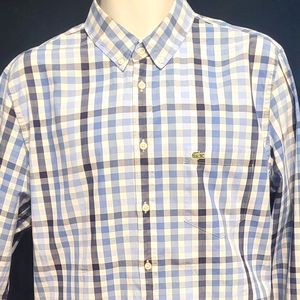 Men's L regular fit long sleeve Lacoste  shirt